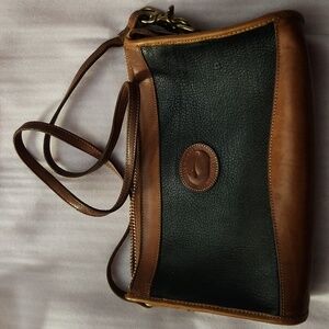 Dooney&Burke purse black & tan